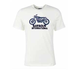 Camiseta Barbour Int. Method White