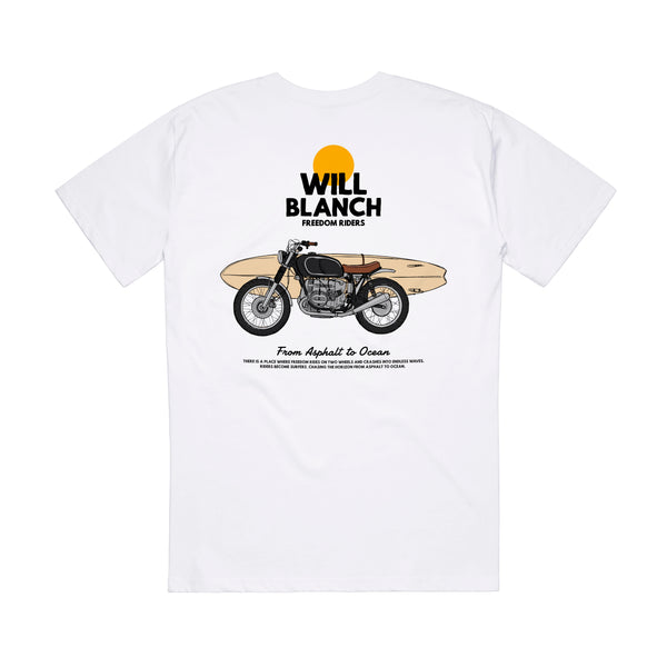 Camiseta Willblanch Riders Become Surfers