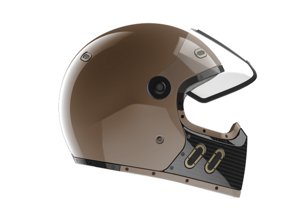 Casco Integral Qwart Phoenix VLE Café Latte