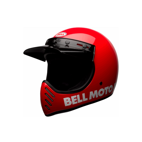 Casco Integral Mx Bell Moto-3 Classic Rojo