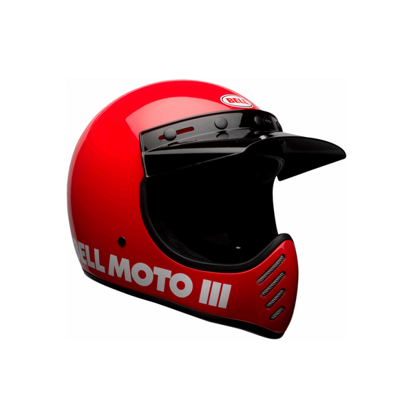 Casco Integral Mx Bell Moto-3 Classic Rojo