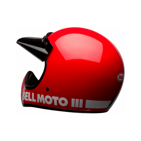 Casco Integral Mx Bell Moto-3 Classic Rojo