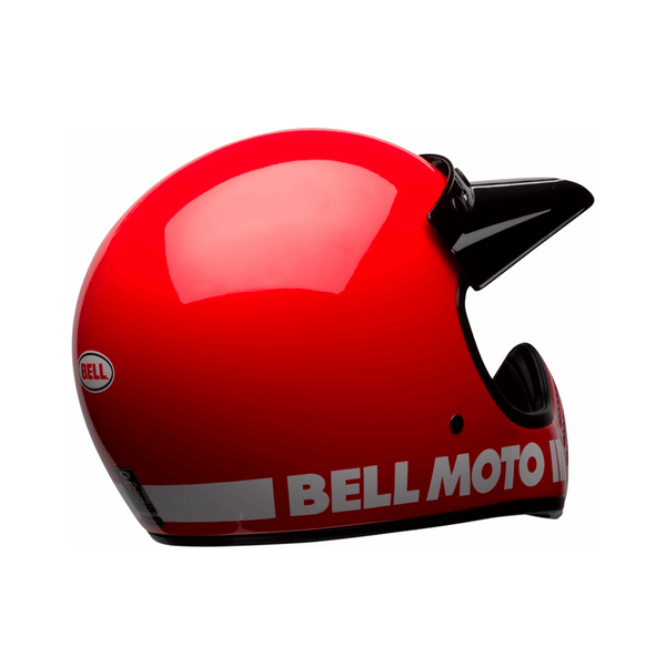 Casco Integral Mx Bell Moto-3 Classic Rojo