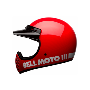 Casco Integral Mx Bell Moto-3 Classic Rojo