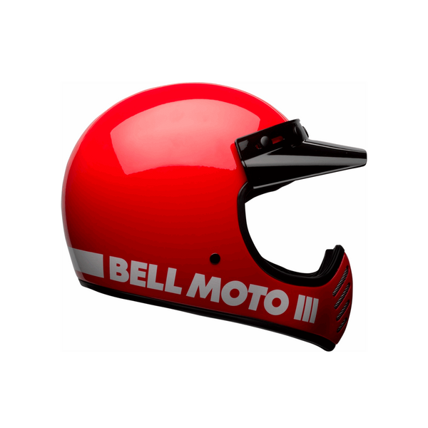 Casco Integral Mx Bell Moto-3 Classic Rojo