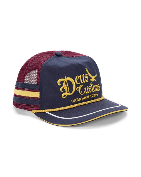 Gorra Deus Ex Machina Beep Beep Trucker Dark Navy