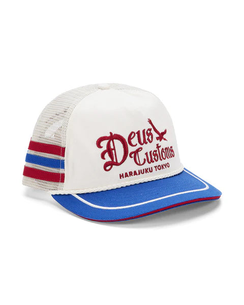 Gorra Deus Ex Machina Beep Beep Trucker White