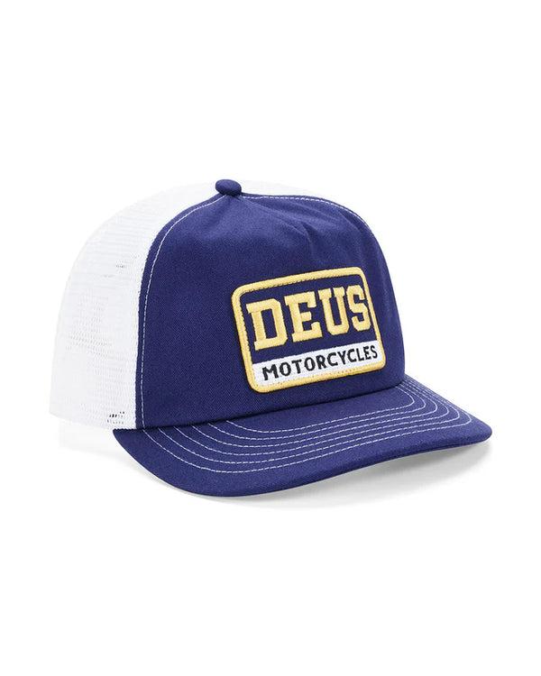 Gorra Deus Ex Machina Malden White & Blue