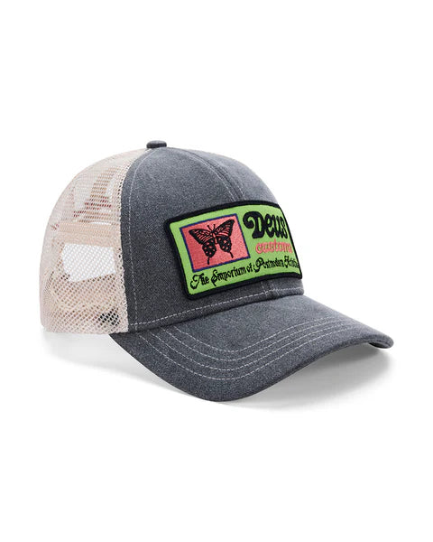 Gorra Deus Ex Machina Slapstick Trucker Black