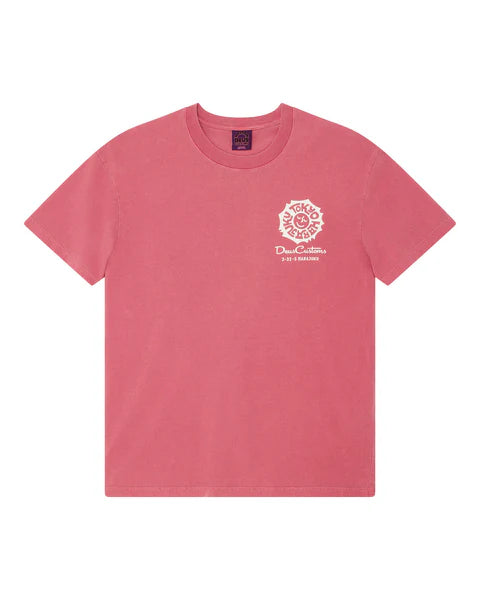 Camiseta Deus Ex Machina Tokyo Adress Melon Red