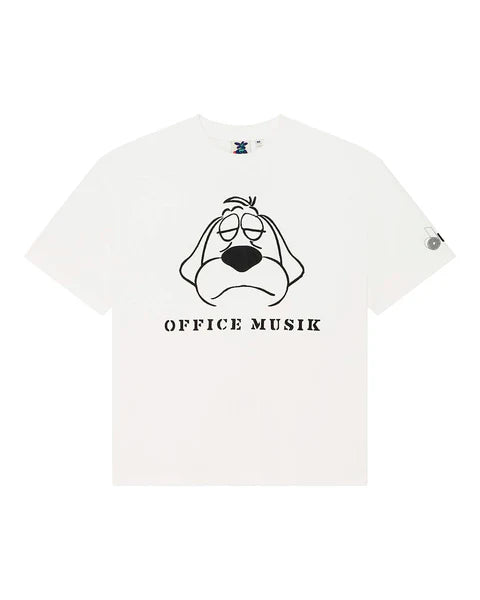 Camiseta Deus Ex Machina Office Musique Vintage White