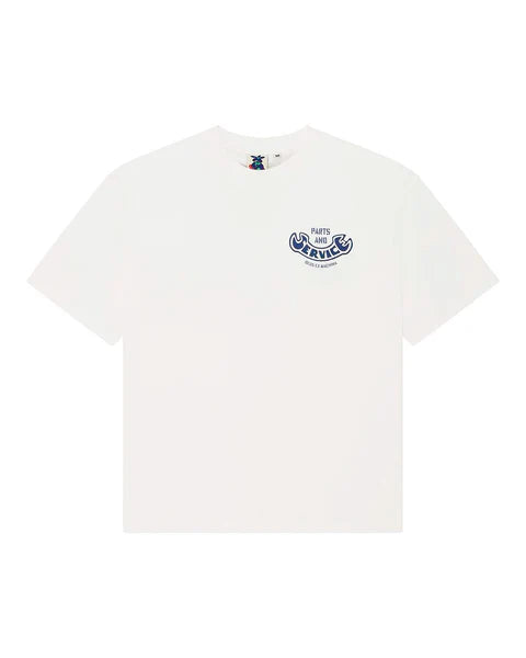 Camiseta Deus Ex Machina Ruff And Smooth Vintage White