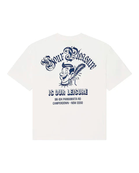Camiseta Deus Ex Machina Ruff And Smooth Vintage White