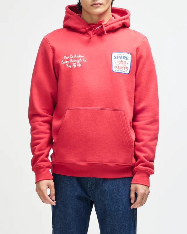 Sudadera Deus Ex Machina Mudflap Cherry Red