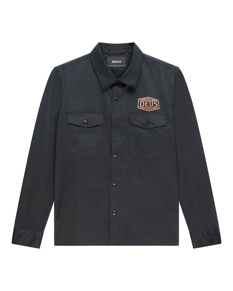 Sobrecamisa Deus Ex Machina Service LS Black