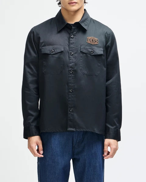 Sobrecamisa Deus Ex Machina Service LS Black