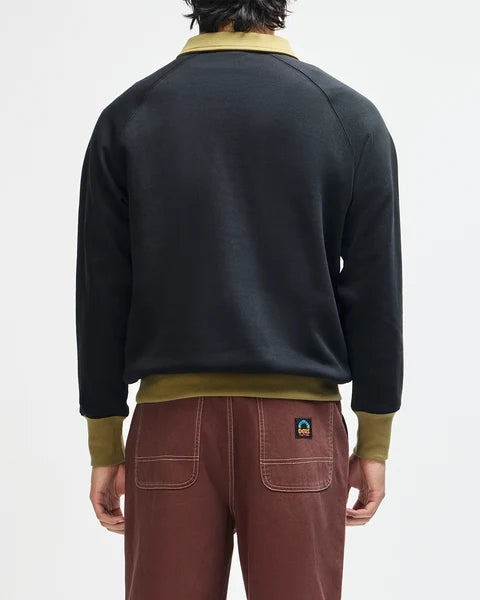 Sudadera Deus Ex Machina All Others Half Zip Sweat Black