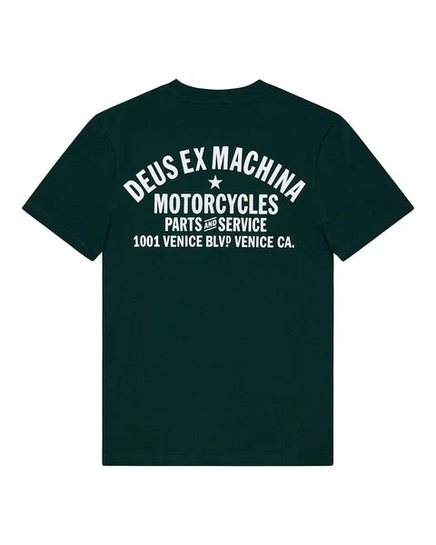 Camiseta Deus Ex Machina Venice Adress Racing Green