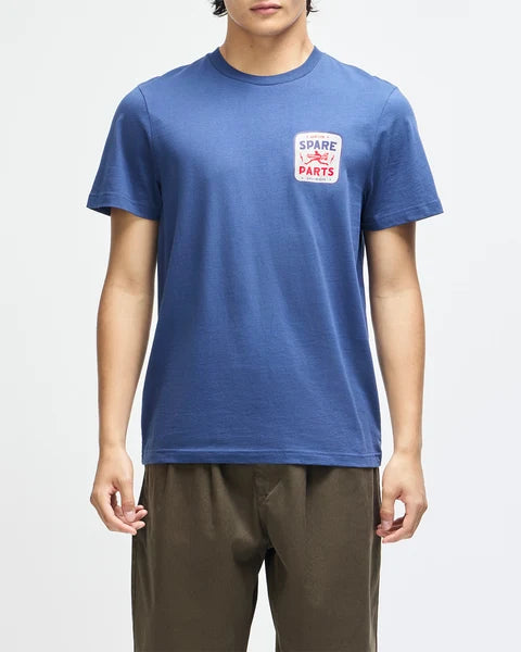 Camiseta Deus Ex Machina Mudflap Mechanic Blue