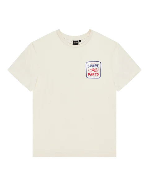 Camiseta Deus Ex Machina Mudflap Vintage White