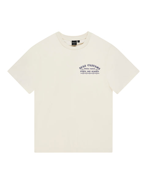 Camiseta Deus Ex Machina Unchained Vintage White