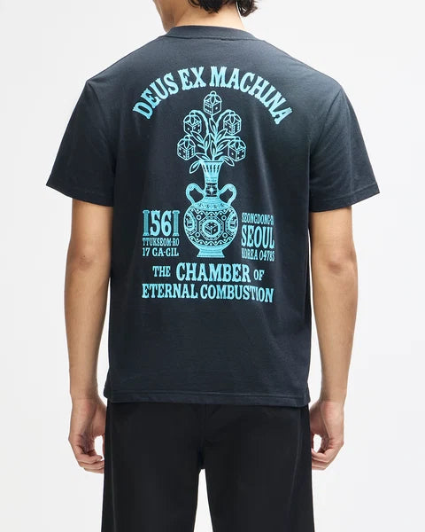 Camiseta Deus Ex Machina Unchained Seoul Ceramic Black