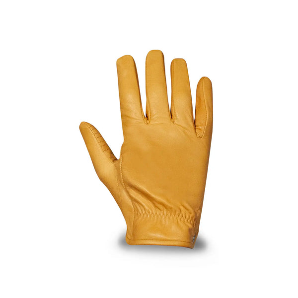 Guantes de Piel DMD Motoshield Amarillos