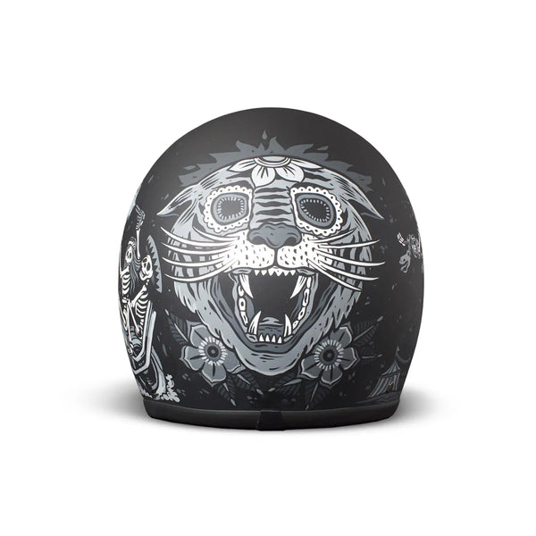 Casco Jet Dmd Retro Ghost Rider