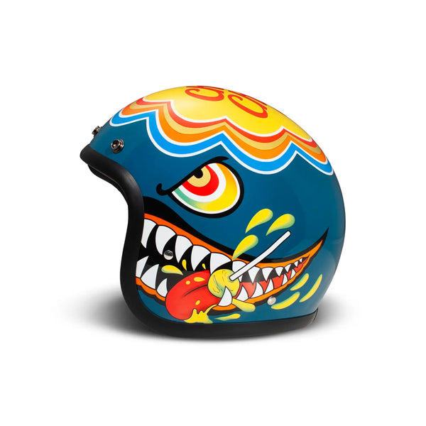 Casco Jet Dmd Retro Lollipop
