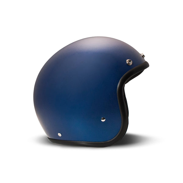 Casco Jet Dmd Retro Matt Deep Blue