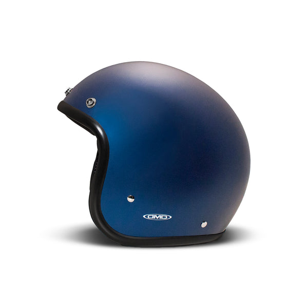 Casco Jet Dmd Retro Matt Deep Blue