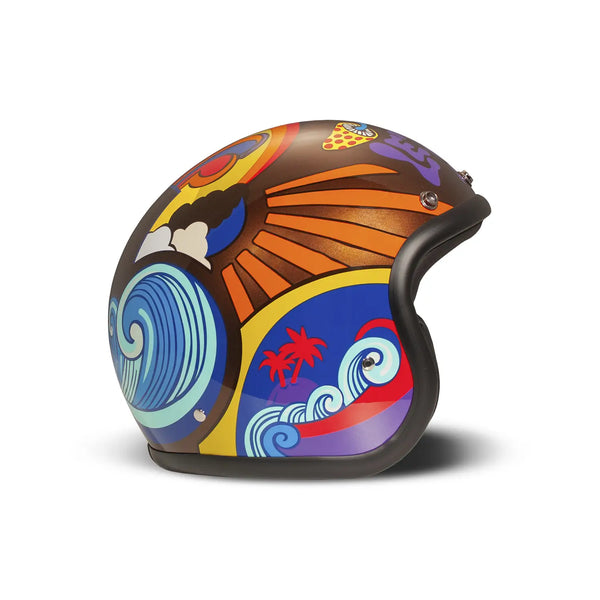 Casco Jet Dmd Retro Ghost Trip