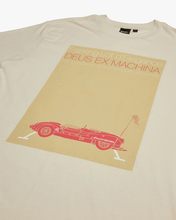 Camiseta Deus Ex Machina Parking Lot Vintage White