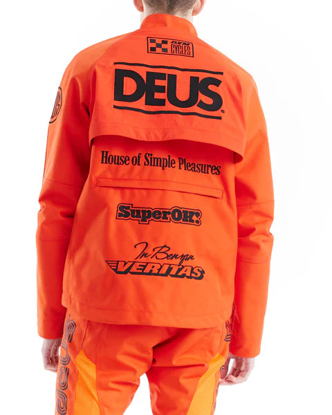 Chaqueta Deus ex Machina Off Road Cordura Orange