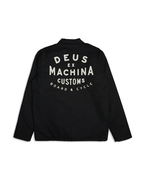 Chaqueta Deus Ex Machina Workshop Coach Black