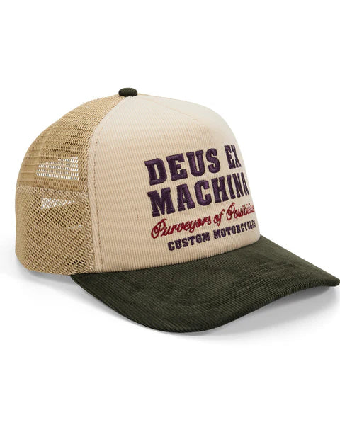 Gorra Deus Ex Machina Gumshoe Cord Trucker