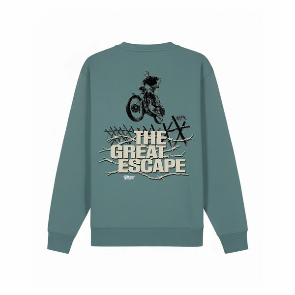 Sudadera Full Moto Escape Green