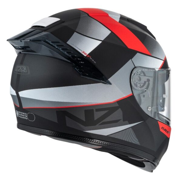 Casco NZI Eurus 4 Stream Duo Vanguard Black-Antracite-Red