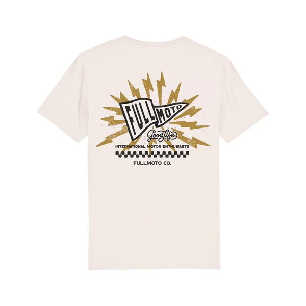 Camiseta Full Moto Co Goodlife V. White