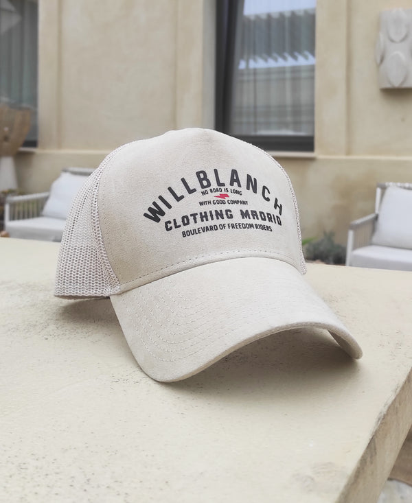 Gorra Willblanch Trucker Desert Cream