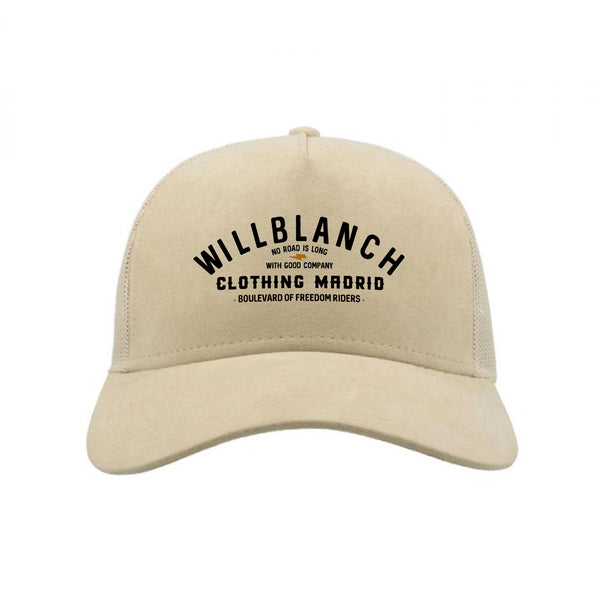 Gorra Willblanch Trucker Desert Cream