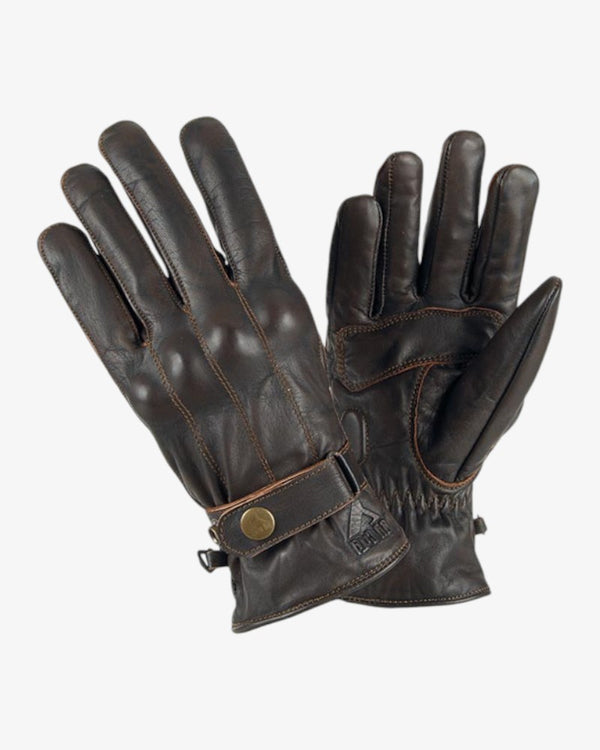 Guantes By City Elegant Man Brown