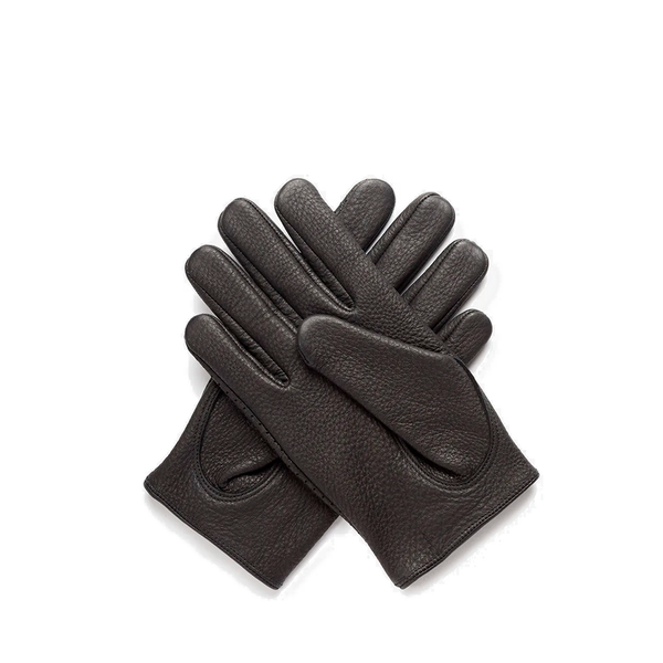 Guantes Cafe Leather The Dirt Gloves Deerskin Black
