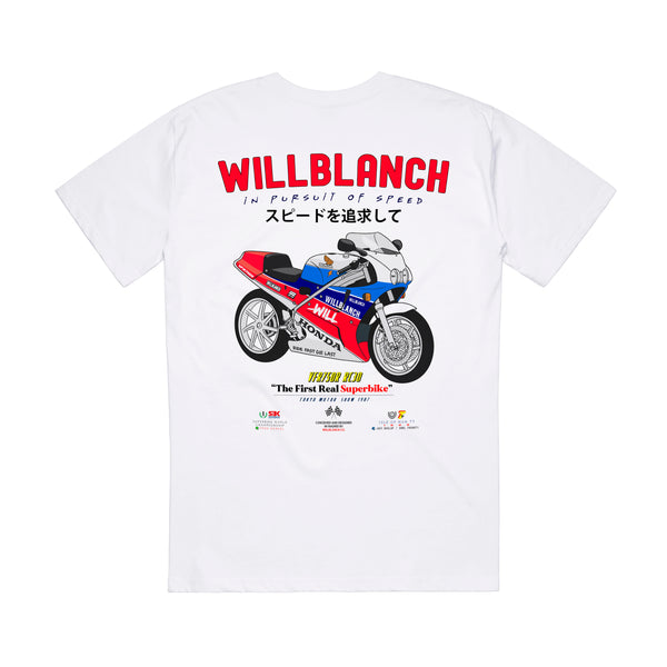 Camiseta Willblanch VFR750R RC30