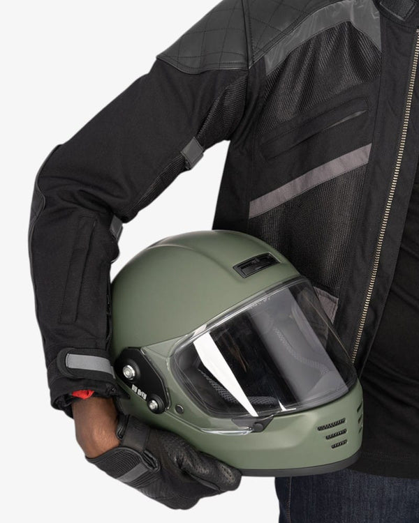 Casco By City Rider Green Matt
