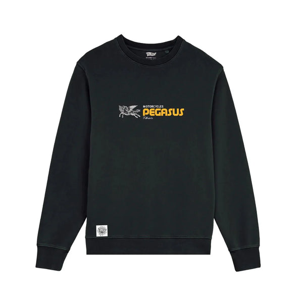 Sudadera Full Moto Pegasus Black