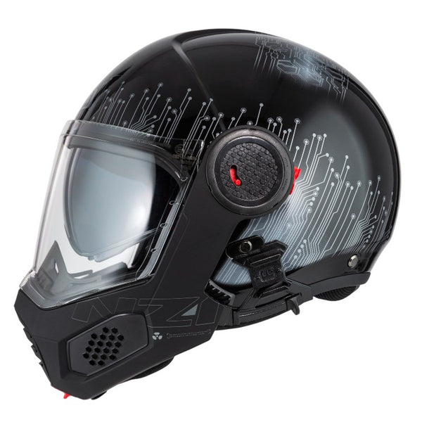 Casco NZI Minimod Duo Meta Black&Silver