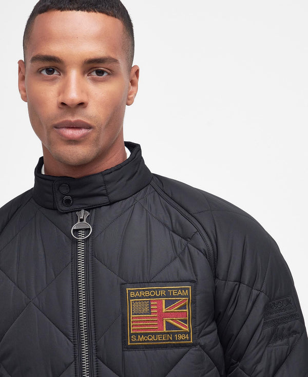 Chaqueta Barbour Int. SMQ Quilted Black