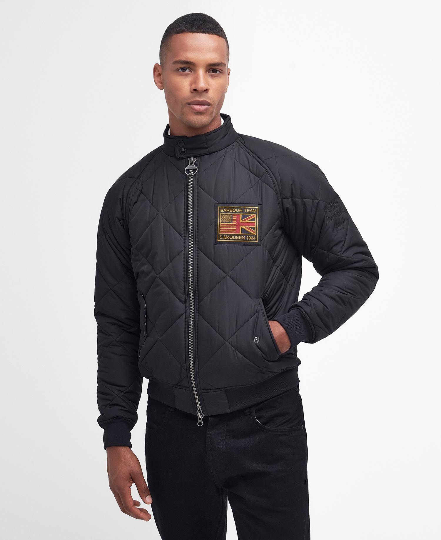 Barbour aviso latvian quilted