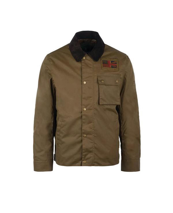 Chaqueta Barbour Int. Worker Wax Sand